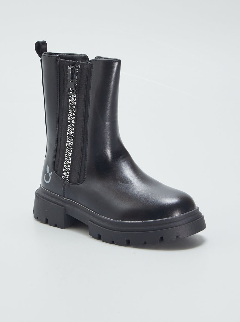 Chelseaboots ZWART - Kiabi