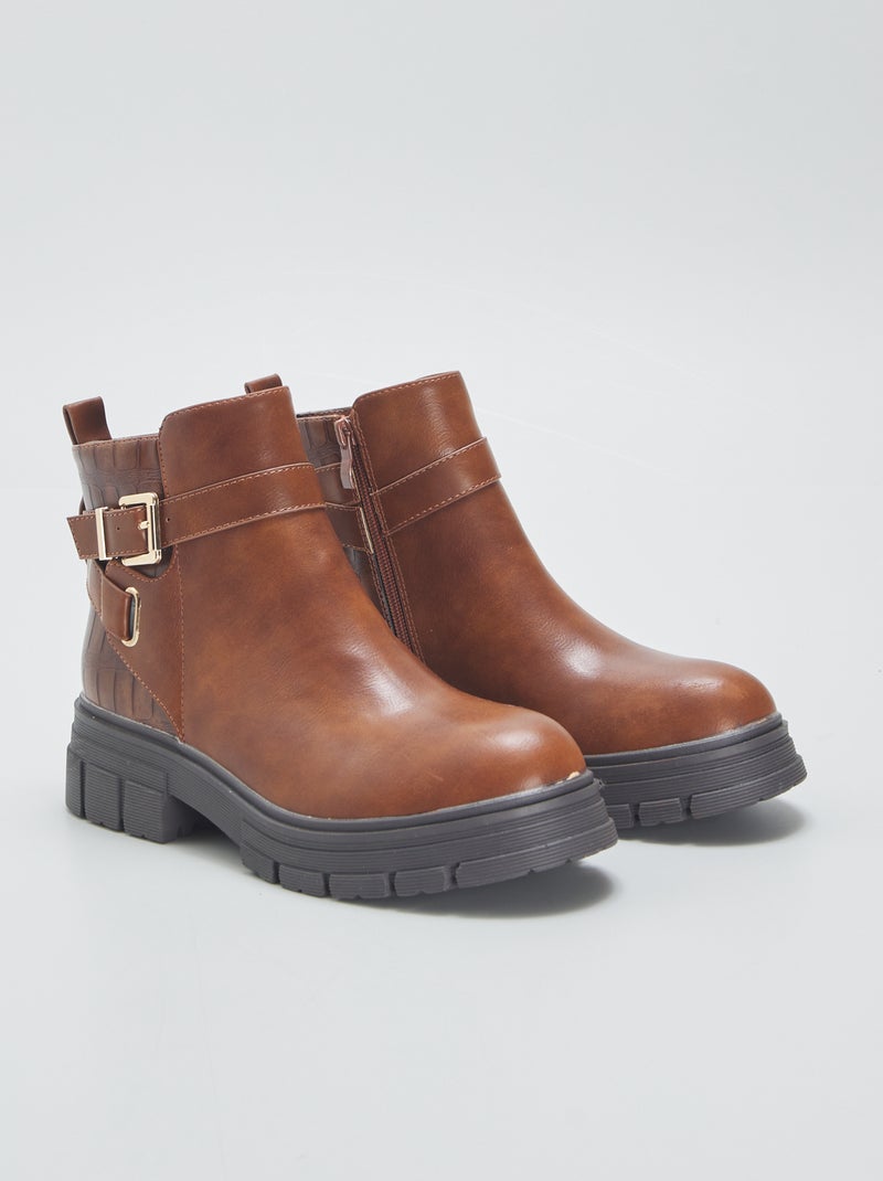 Chelsealaarsjes BRUIN - Kiabi