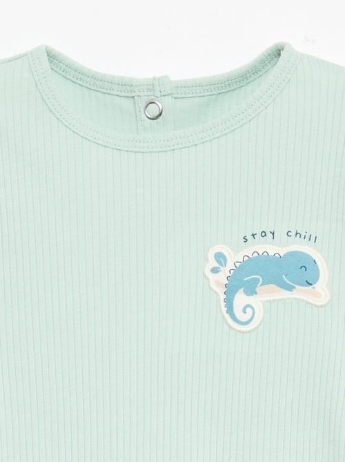 Chill pyjamaset van jerseytricot - Kiabi