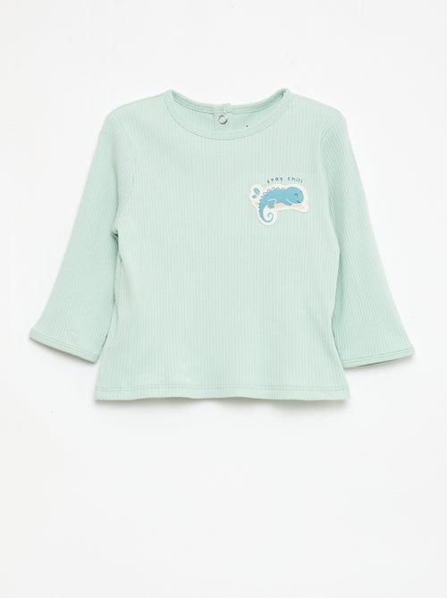 Chill pyjamaset van jerseytricot - Kiabi