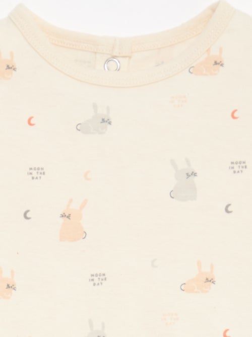 Chill pyjamaset van katoenjersey - Kiabi