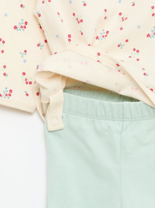 Chill pyjamaset van katoenjersey - Kiabi