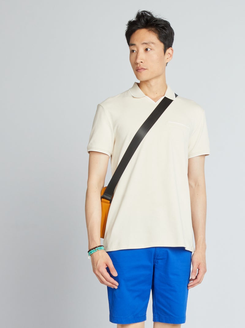 Chino bermuda BLAUW - Kiabi