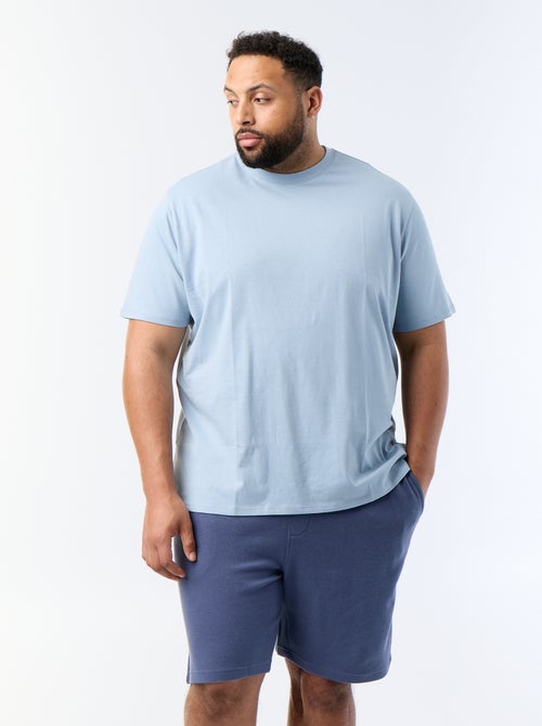 Chino bermuda met elastische taille - Kiabi