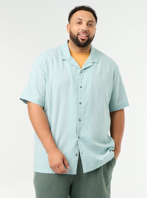 Chino bermuda met elastische taille - Kiabi