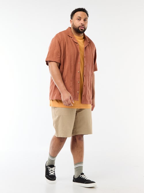 Chino bermuda van katoentwill - Kiabi