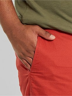 Chino bermuda van twill - Kiabi