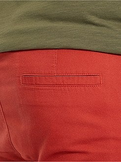 Chino bermuda van twill - Kiabi