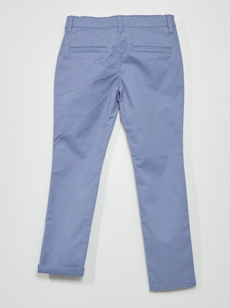 Chino blauw grijs - Kiabi