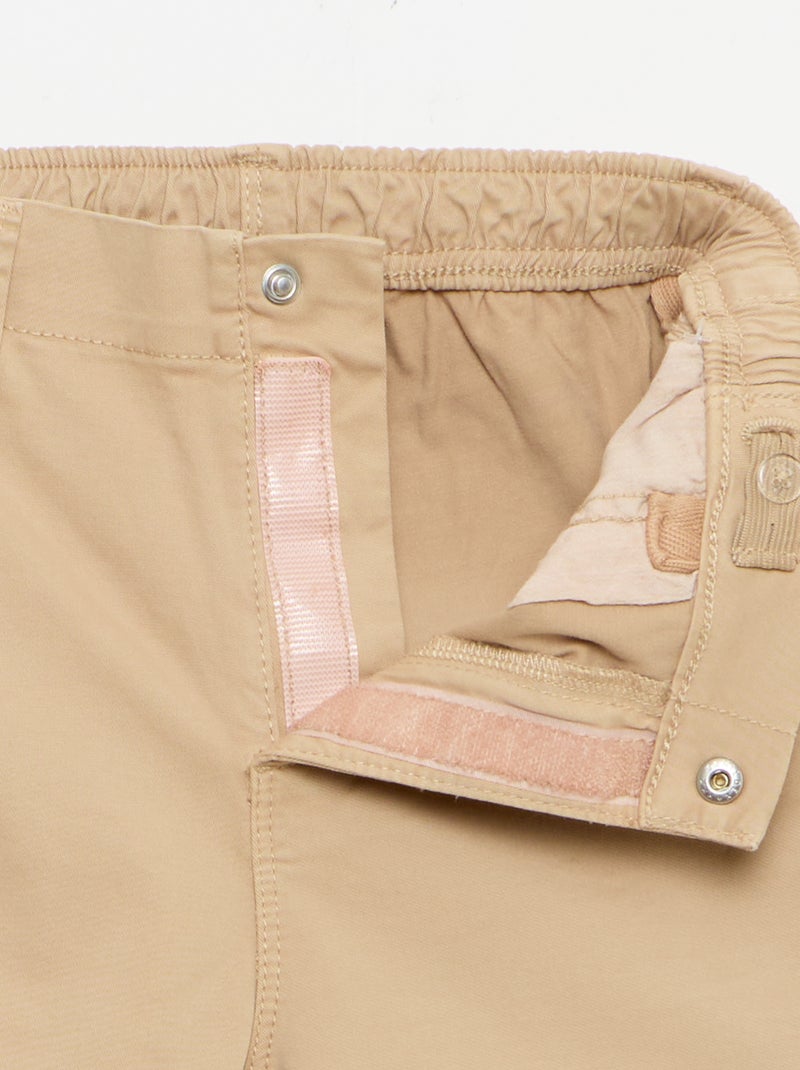 Chino broek - So Easy Biege - Kiabi