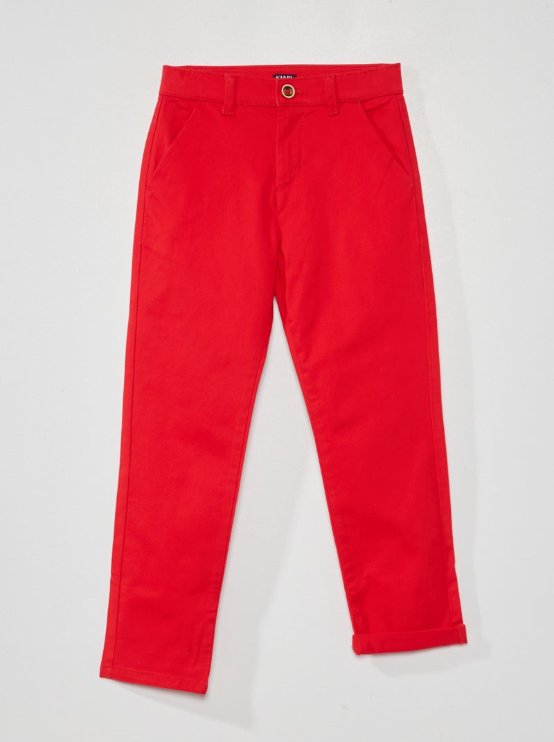 Chino ROOD - Kiabi