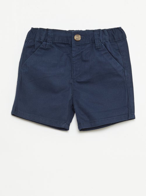 Chino short met verstelbare taille - Kiabi