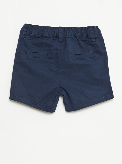 Chino short met verstelbare taille - Kiabi