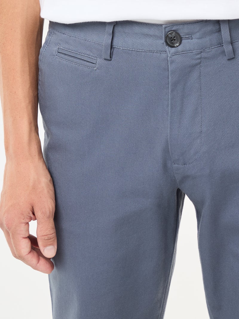 Chino van twill Grijs - Kiabi