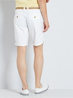 Chinobermuda + ceintuur - Kiabi