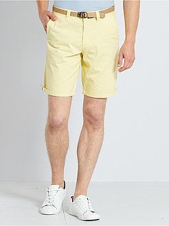 Chinobermuda + ceintuur - Kiabi