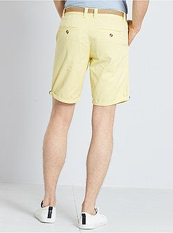 Chinobermuda + ceintuur - Kiabi