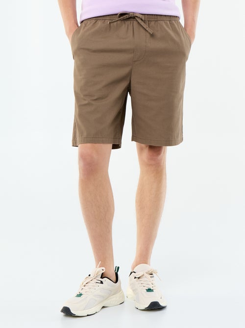 Chinobermuda van twill - Kiabi