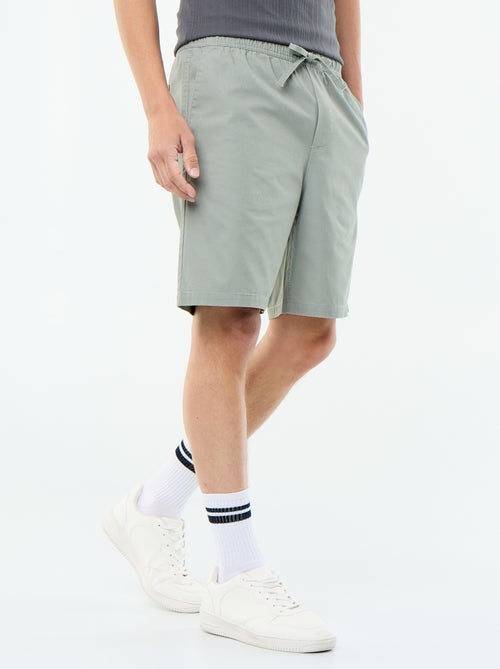 Chinobermuda van twill - Kiabi