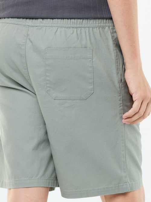 Chinobermuda van twill - Kiabi