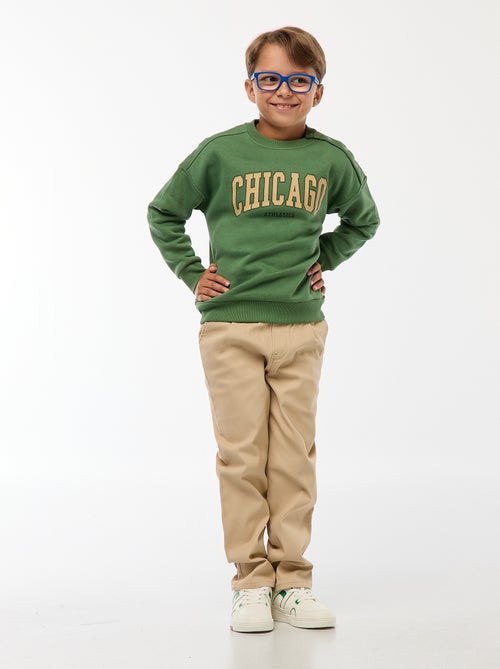 Chinobroek - makkelijk aan te trekken collectie - Kiabi