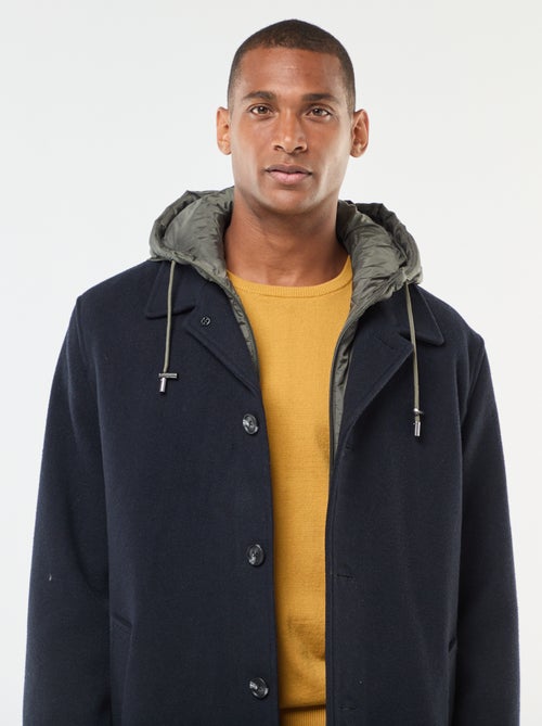 Chique, lange, warme jas - Kiabi