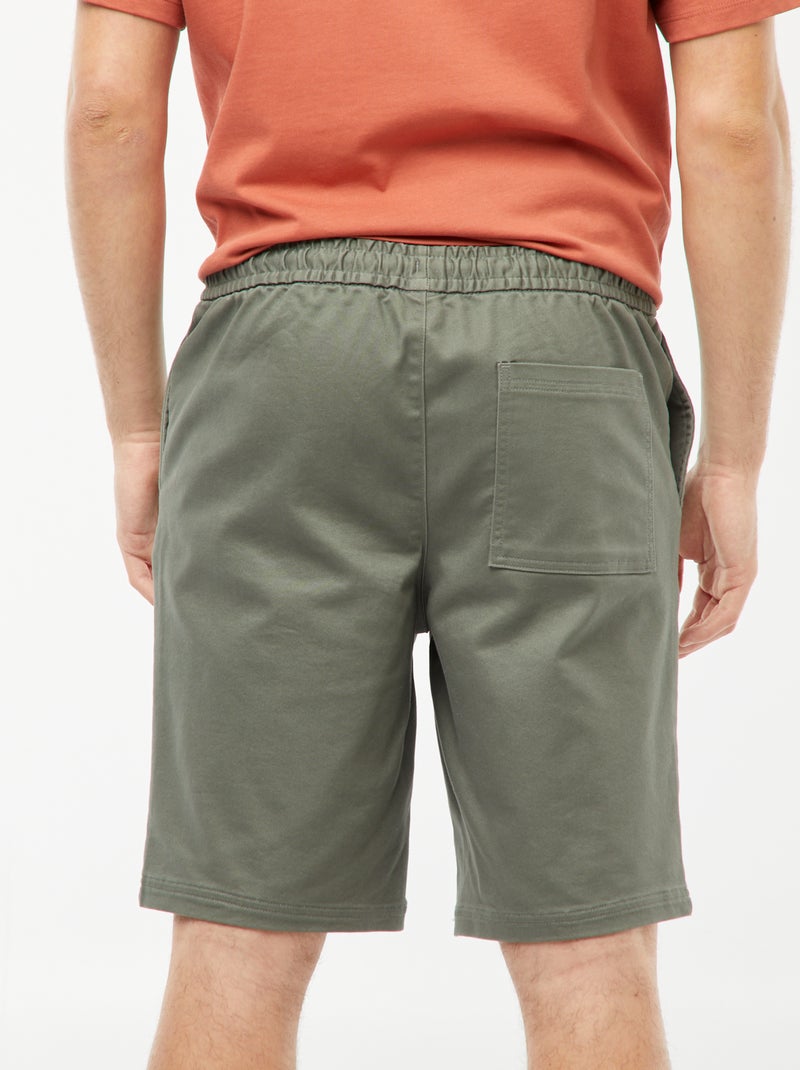 Chique rechte bermuda GROEN - Kiabi