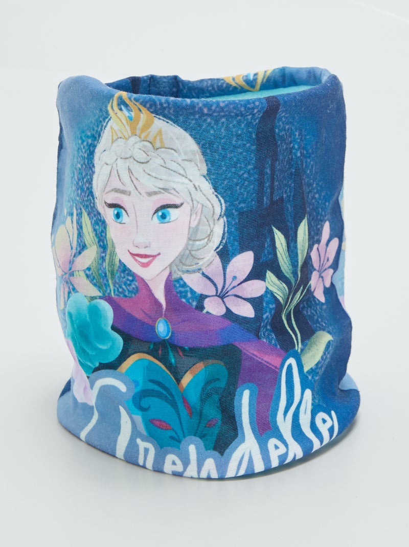 Cirkelsjaal 'Frozen' 'Disney' BLAUW - Kiabi