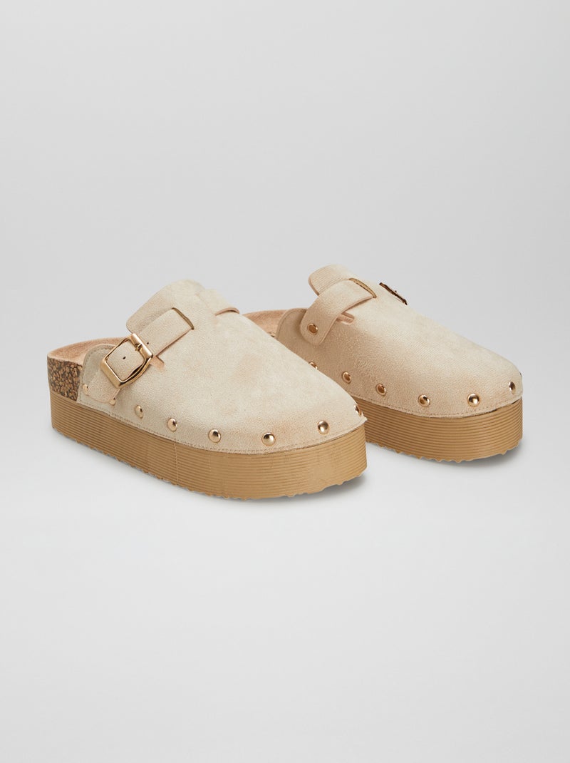 Clogs met dikke zool BIEGE - Kiabi