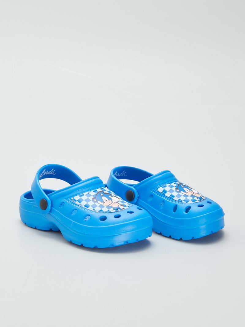 Clogs 'Sonic' 'SEGA' BLAUW - Kiabi