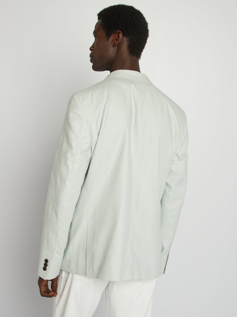 Colbert - Slim-fit / nauwsluitend model - blauw - Man - 50.00