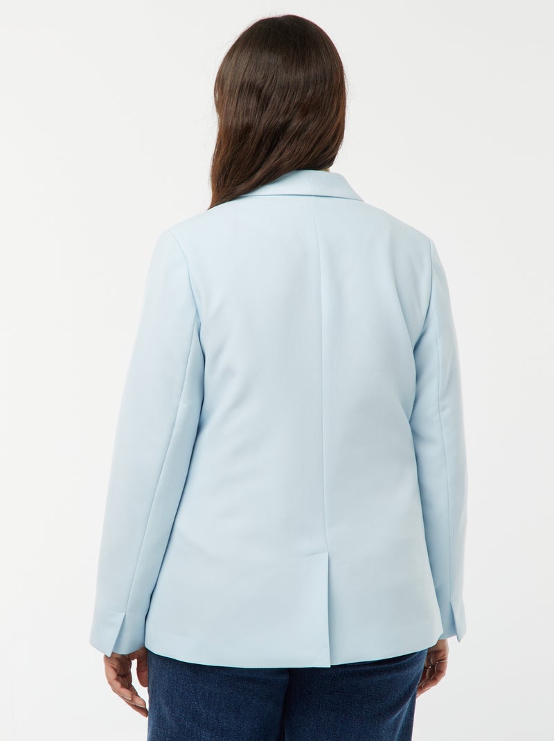 Colbertjasje met zak met klepje BLAUW - Kiabi