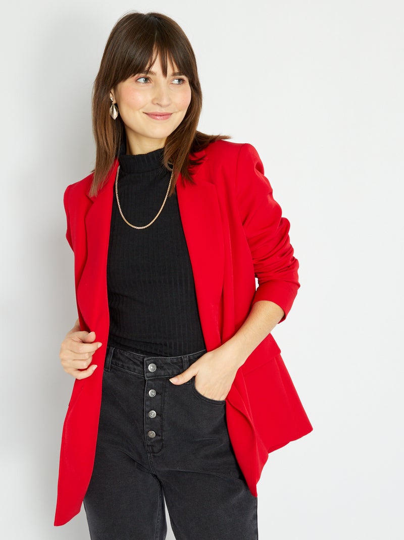Colbertjasje ROOD - Kiabi