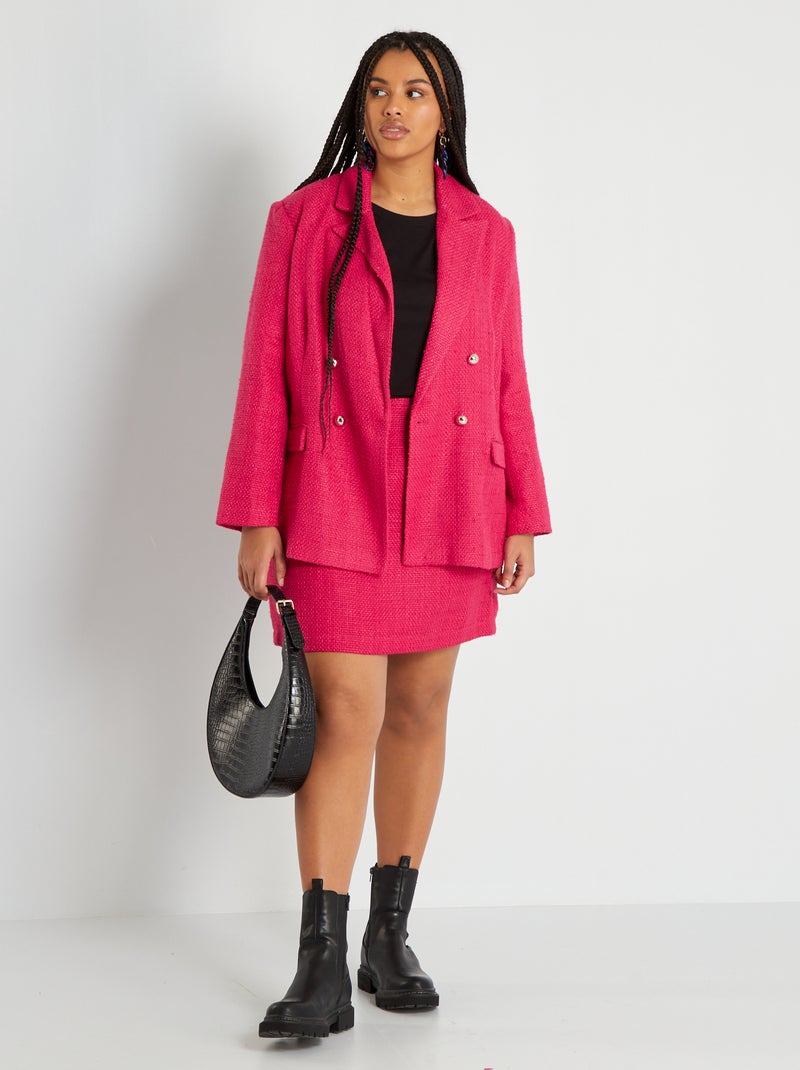 Colbertjasje roze - Kiabi