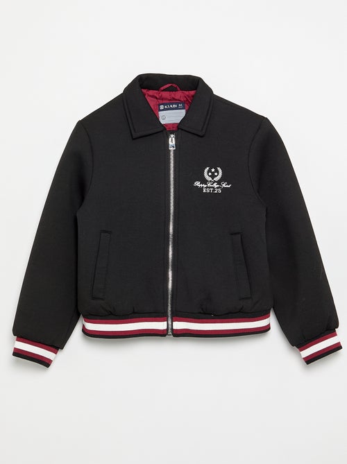 College-stijl jas met lange mouwen - Kiabi