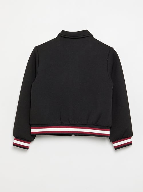 College-stijl jas met lange mouwen - Kiabi