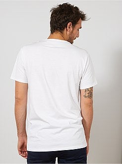 Heren TALL (> 190cm) - Colorblock T-shirt, 1,90 m+ - Kiabi