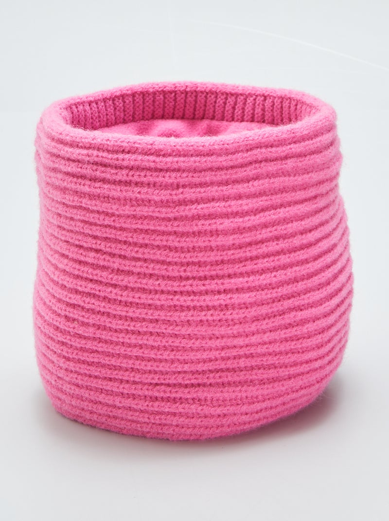 Colsjaal met ribbelpatroon ROSE - Kiabi