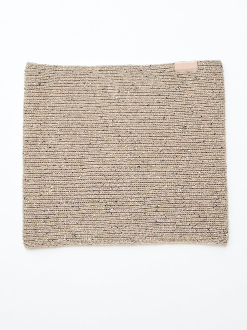 Colsjaal van tricot Biege - Kiabi