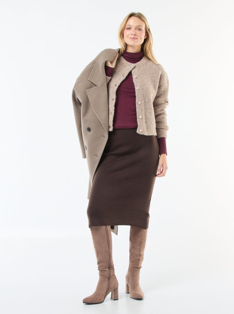 Coltrui met lange mouwen Rood - Kiabi