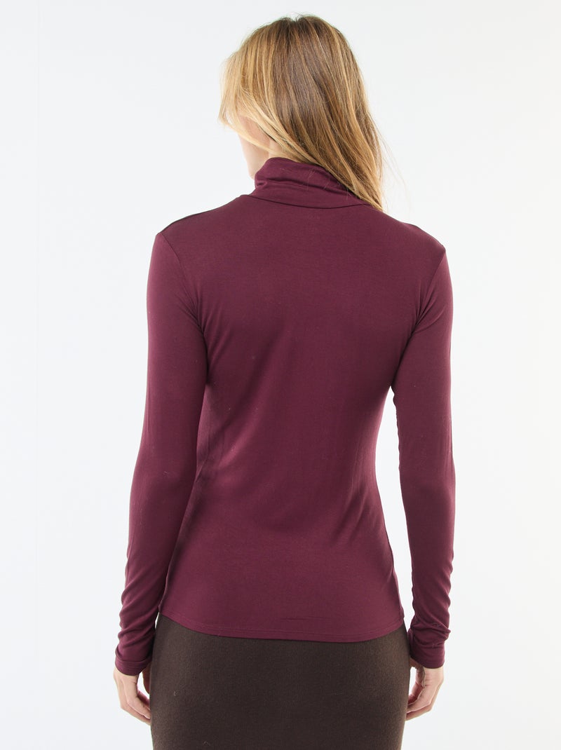 Coltrui met lange mouwen Rood - Kiabi