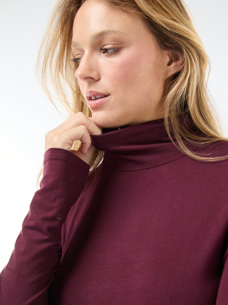 Coltrui met lange mouwen Rood - Kiabi