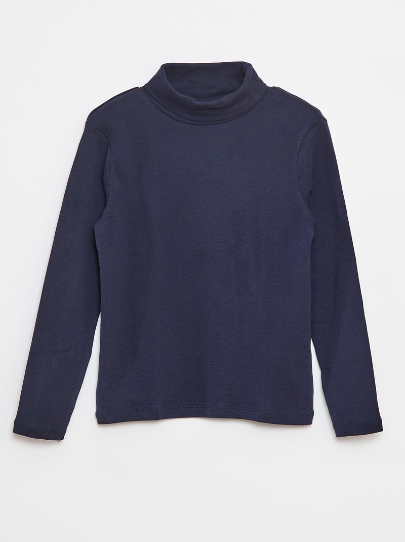 Coltrui met opstaande kraag Blauw - Kiabi