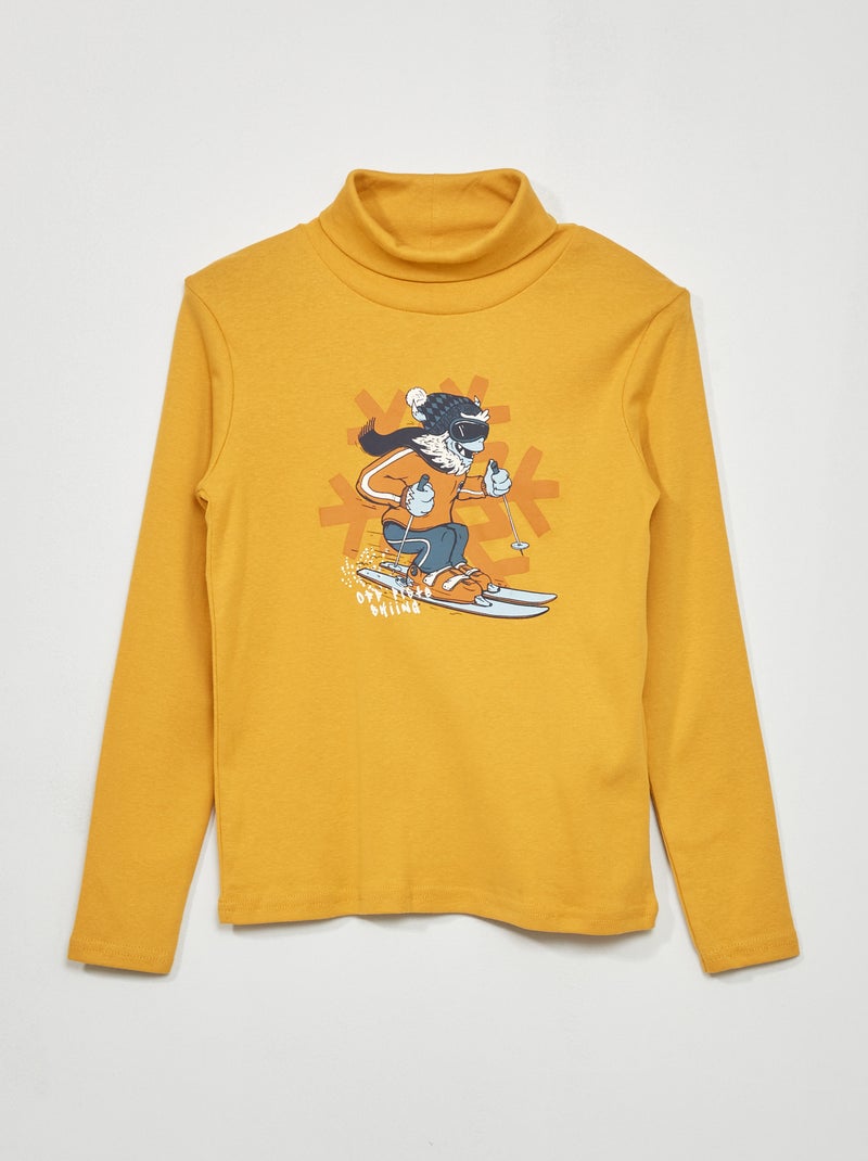 Coltrui met print GEEL - Kiabi