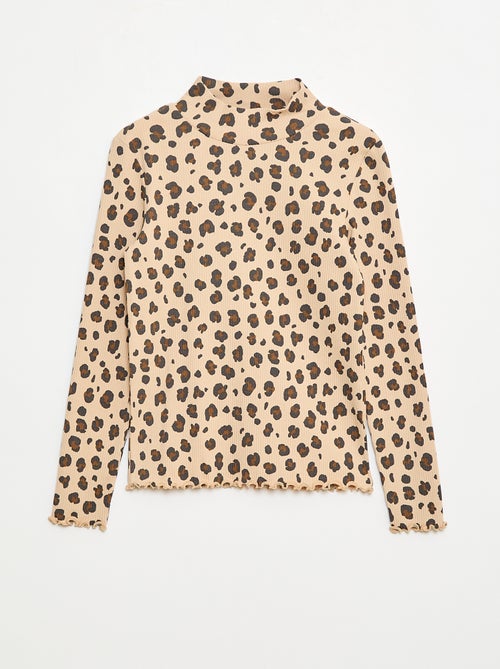 Coltrui van geribd katoen - Kiabi