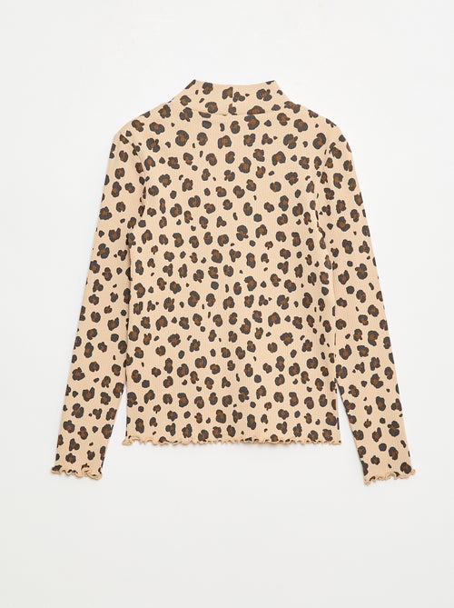 Coltrui van geribd katoen - Kiabi