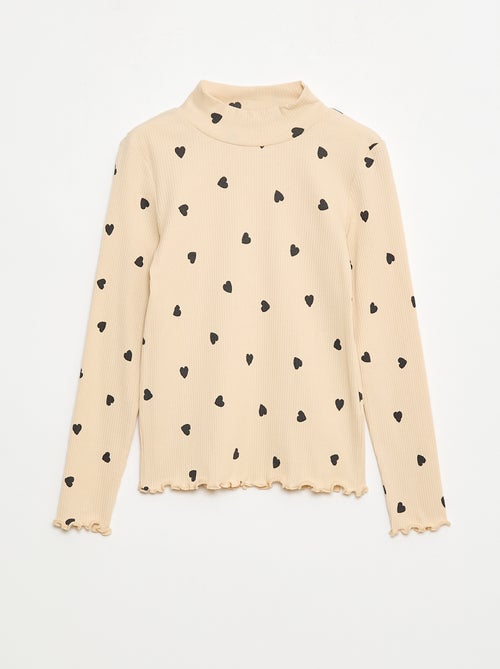 Coltrui van geribd katoen - Kiabi