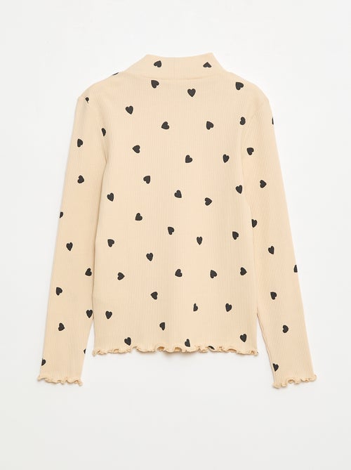 Coltrui van geribd katoen - Kiabi