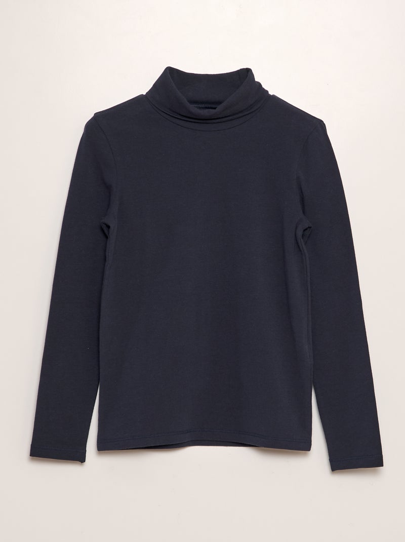 Coltrui van stretchkatoen BLAUW - Kiabi