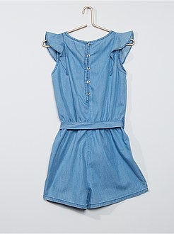 Combishort met volants - Kiabi